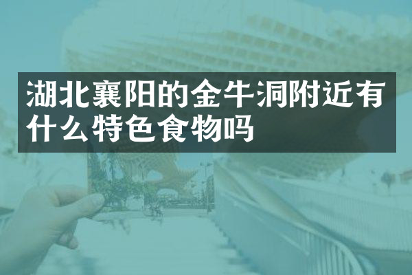 湖北襄阳的金牛洞附近有什么特色食物吗