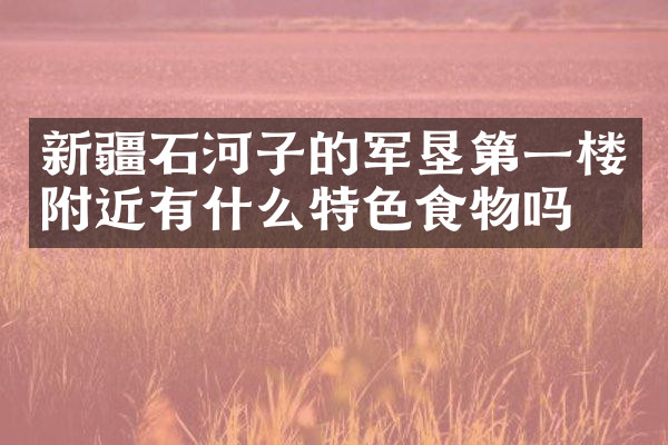 新疆石河子的军垦第一楼附近有什么特色食物吗