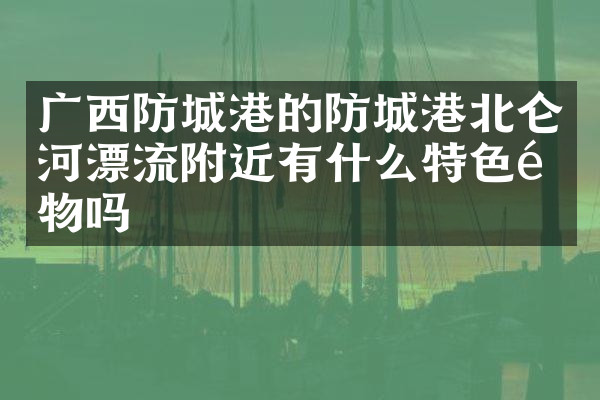 广西防城港的防城港北仑河漂流附近有什么特色食物吗