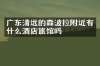 广东清远的森波拉附近有什么酒店旅馆吗