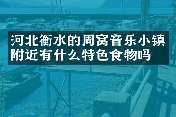 河北衡水的周窝音乐小镇附近有什么特色食物吗