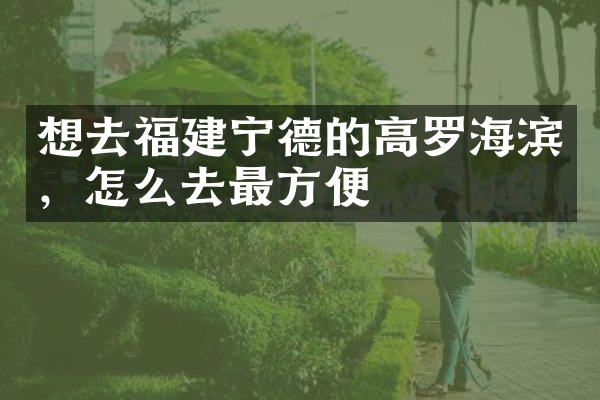 想去福建宁德的高罗海滨，怎么去最方便