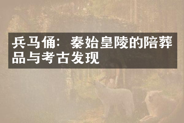兵马俑：秦始皇陵的陪葬品与考古发现