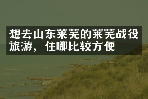 想去山东莱芜的莱芜战役旅游，住哪比较方便