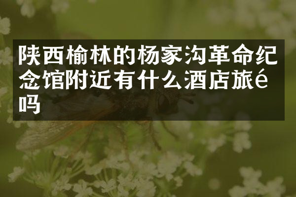 陕西榆林的杨家沟革命纪念馆附近有什么酒店旅馆吗