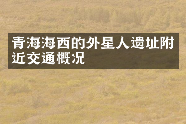 青海海西的外星人遗址附近交通概况
