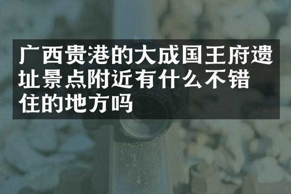 广西贵港的大成国王府遗址景点附近有什么不错的住的地方吗
