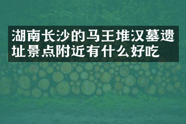 湖南长沙的马王堆汉墓遗址景点附近有什么好吃的