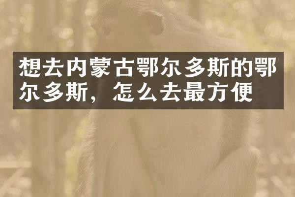 想去内蒙古鄂尔多斯的鄂尔多斯，怎么去最方便