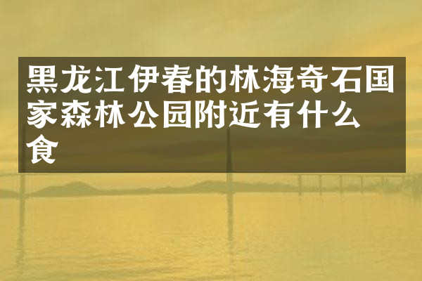 黑龙江伊春的林海奇石国家森林公园附近有什么美食
