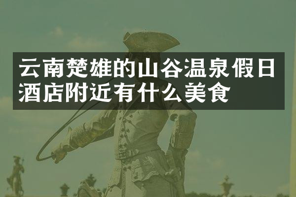 云南楚雄的山谷温泉假日酒店附近有什么美食