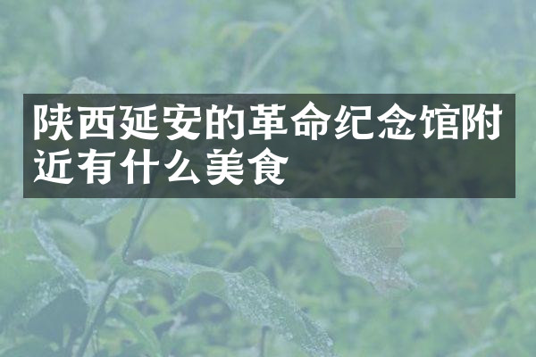 陕西延安的革命纪念馆附近有什么美食