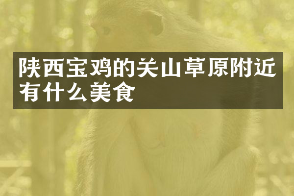 陕西宝鸡的关山草原附近有什么美食