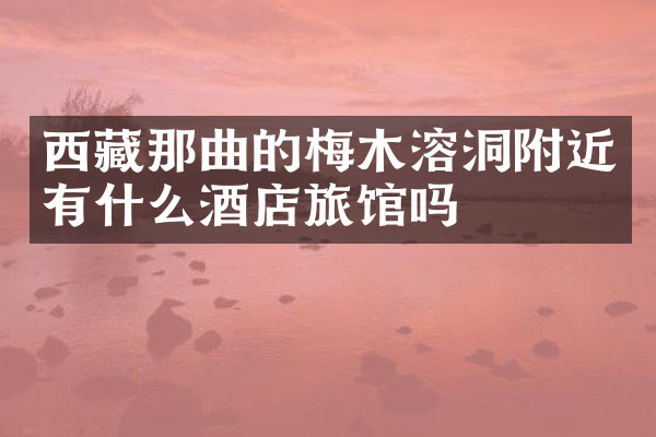 西藏那曲的梅木溶洞附近有什么酒店旅馆吗