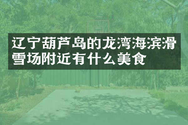 辽宁葫芦岛的龙湾海滨滑雪场附近有什么美食