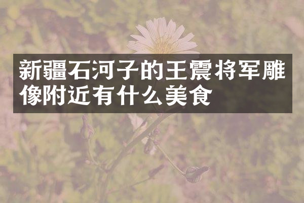 新疆石河子的将军雕像附近有什么美食