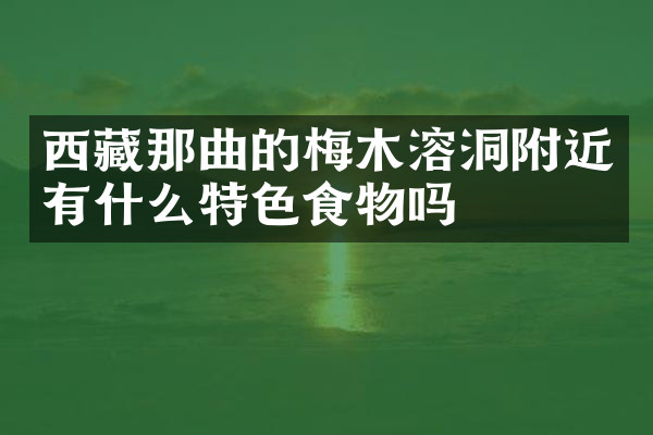 西藏那曲的梅木溶洞附近有什么特色食物吗