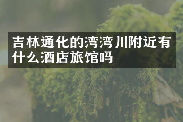 吉林通化的湾湾川附近有什么酒店旅馆吗