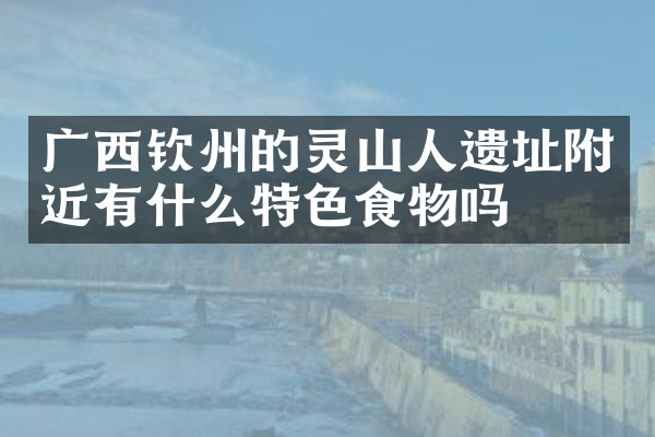广西钦州的灵山人遗址附近有什么特色食物吗