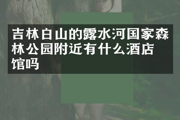 吉林白山的露水河国家森林公园附近有什么酒店旅馆吗