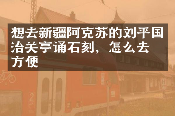 想去新疆阿克苏的刘平国治关亭诵石刻，怎么去最方便