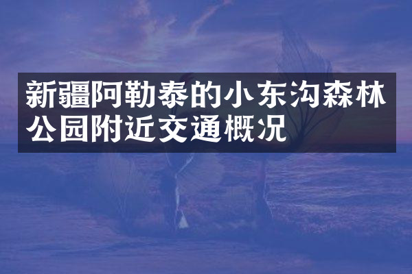 新疆阿勒泰的小东沟森林公园附近交通概况
