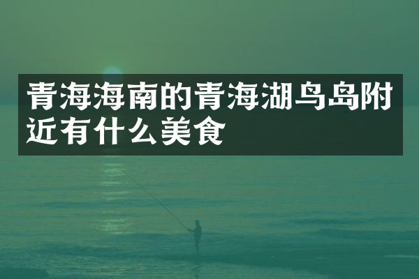 青海海南的青海湖鸟岛附近有什么美食