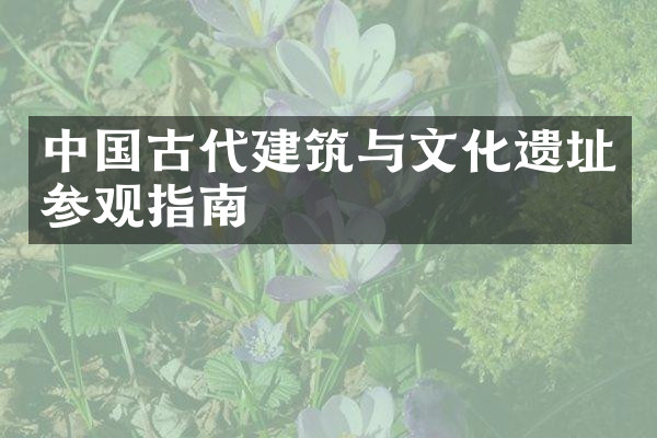 中国古代建筑与文化遗址参观指南
