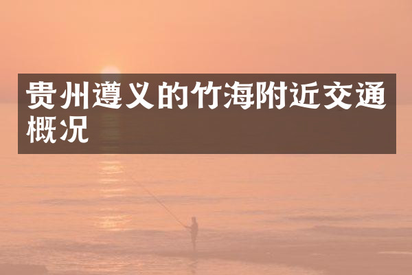 贵州遵义的竹海附近交通概况