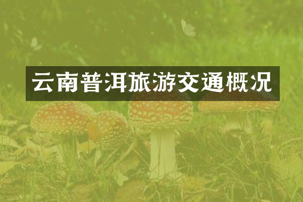 云南普洱旅游交通概况