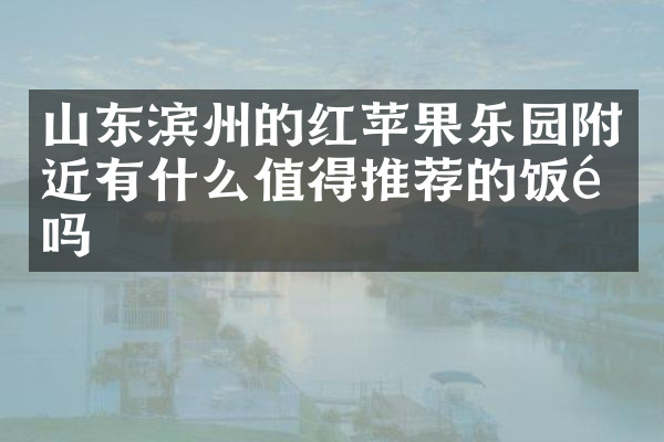 山东滨州的红苹果乐园附近有什么值得推荐的饭馆吗