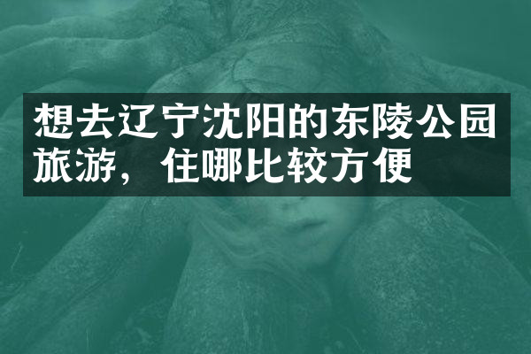 想去辽宁沈阳的东陵公园旅游，住哪比较方便