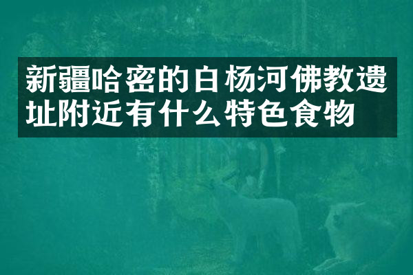 新疆哈密的白杨河佛教遗址附近有什么特色食物吗