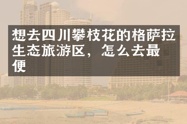 想去四川攀枝花的格萨拉生态旅游区，怎么去最方便