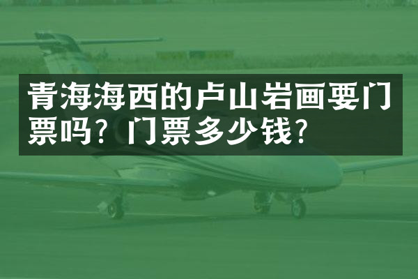 青海海西的卢山岩画要门票吗？门票多少钱？