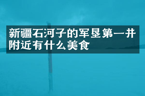 新疆石河子的军垦第一井附近有什么美食