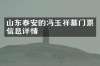 山东泰安的冯玉祥墓门票信息详情