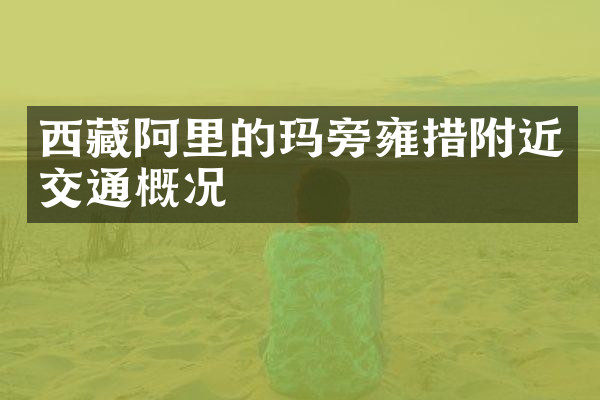 西藏阿里的玛旁雍措附近交通概况