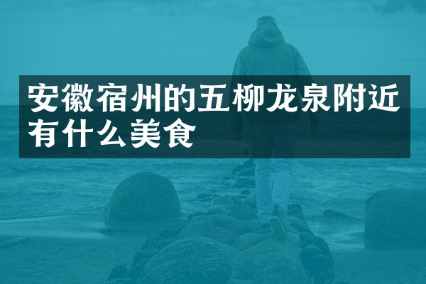 安徽宿州的五柳龙泉附近有什么美食