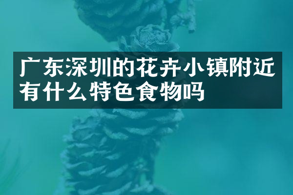 广东深圳的花卉小镇附近有什么特色食物吗