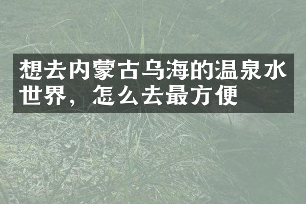 想去内蒙古乌海的温泉水世界，怎么去最方便