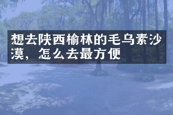 想去陕西榆林的毛乌素沙漠，怎么去最方便