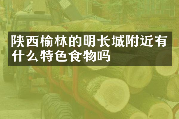陕西榆林的明长城附近有什么特色食物吗