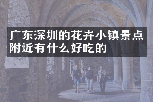 广东深圳的花卉小镇景点附近有什么好吃的
