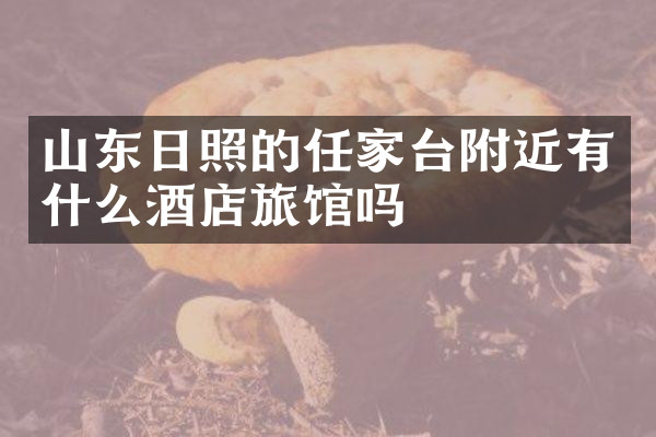 山东日照的任家台附近有什么酒店旅馆吗