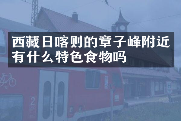 西藏日喀则的章子峰附近有什么特色食物吗