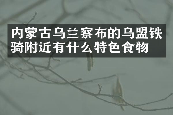 内蒙古乌兰察布的乌盟铁骑附近有什么特色食物吗
