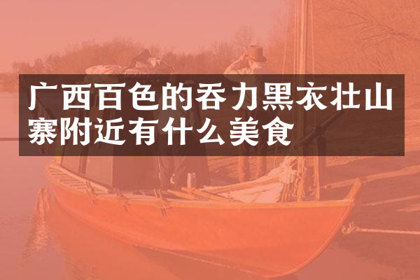 广西百色的吞力黑衣壮山寨附近有什么美食