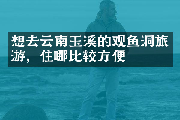 想去云南玉溪的观鱼洞旅游，住哪比较方便