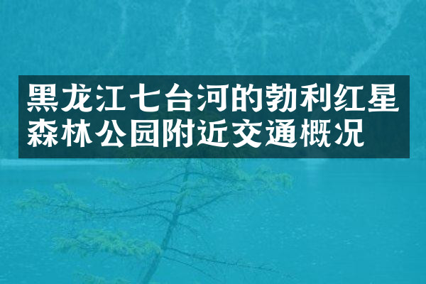 黑龙江七台河的勃利红星森林公园附近交通概况